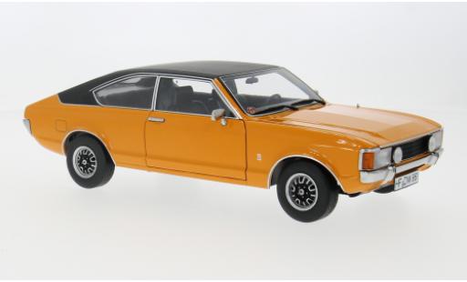 Diecast model cars Ford Granada Berlina Consul Coup&Atilde;&copy; Serie 2 orange/black 1975 1/18 Touring