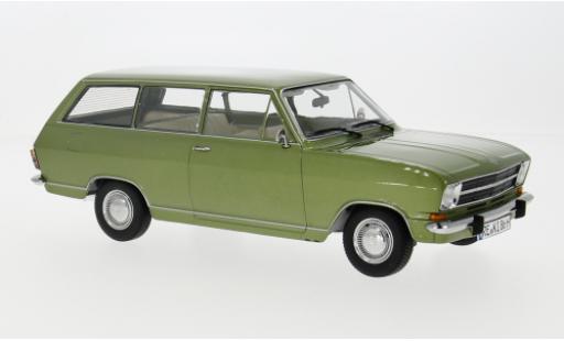 Diecast model cars Opel Kadett B Caravan B green 1972 1/18 Touring