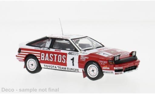 Diecast model cars Toyota Celica Base GT-4 (ST 165) Boucles de Spa 1989 #1 P.Snijers/D.Colebunders 1/43 IXO