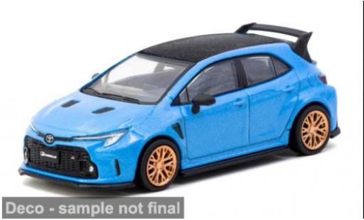 Diecast model cars Toyota Corolla GR blue 2025 1/64 Tarmac Works