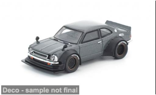 Diecast model cars Toyota Corolla KE25 grey 1/64 Pop Race
