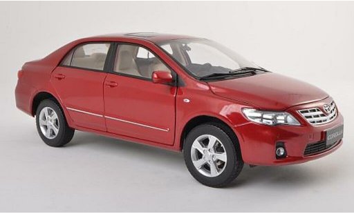 Toyota Corolla Base 1/18 Paudi red 2011 diecast model cars