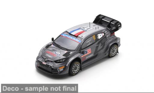 Diecast model cars Toyota Yaris Rally1 GR Hybrid Rally Finnland 2024 #17 S.Ogier/V.Landais 1/43 Spark