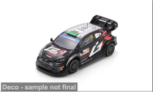 Diecast model cars Toyota Yaris Rally1 GR Hybrid Rally Japan 2024 #33 E.Evans/S.Martin 1/43 Spark