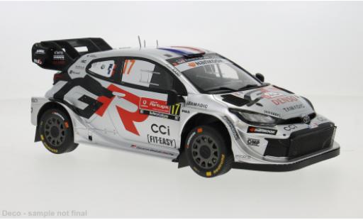 Diecast model cars Toyota Yaris Rally1 GR Rally Portugal 2025 #17 S.Ogier/V.Landais 1/18 IXO