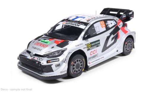 Diecast model cars Toyota Yaris Rally1 GR Rally Saudi Arabia 2025 #69 K.Rovanper&Atilde;&curren;/J.Halttunen 1/43 IXO