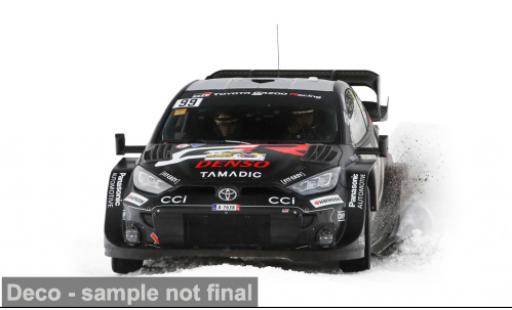 Diecast model cars Toyota Yaris Rally1 GR Rally Hivernal du D&Atilde;&copy;voluy 2025 #99 O.Solberg/E.Edmondson 1/43 IXO