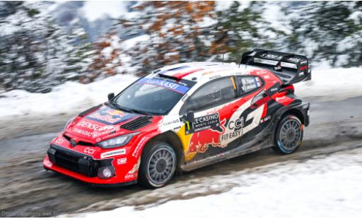 Diecast model cars Toyota Yaris Rally1 GR Rally Monte Carlo 2026 #1 S.Ogier/V.Landais 1/18 IXO