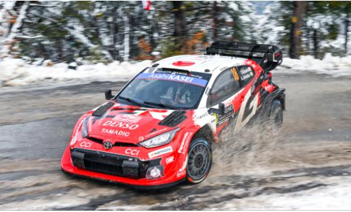 Diecast model cars Toyota Yaris Rally1 GR Rally Monte Carlo 2026 #18 T.Katsuta/A.Johnston 1/43 IXO