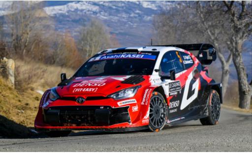 Diecast model cars Toyota Yaris Rally1 GR Rally Monte Carlo 2026 #5 S.Pajari/M.Salminen 1/43 IXO
