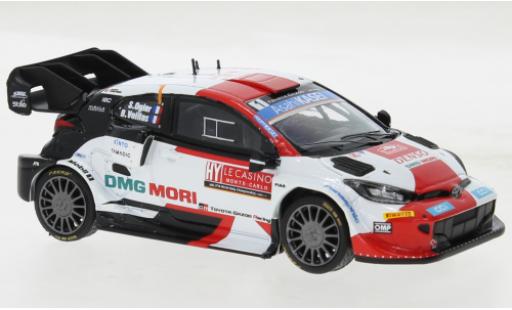 Diecast model cars Toyota Yaris Rally1 GR WRC Rally Monte Carlo 2022 #1 S.Ogier/B.Veillas 1/43 IXO