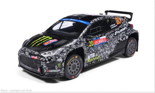 Diecast model cars Toyota Yaris Rally2 GR Rally Chile 2025 #20 O.Solberg/E.Edmondson 1/18 IXO