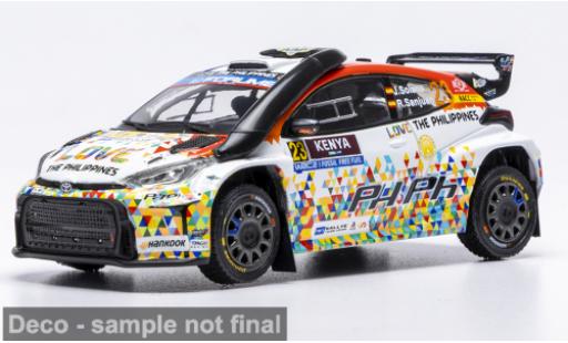 Diecast model cars Toyota Yaris Rally2 GR Safari Rally Kenia 2025 #23 J.Solans/R.Sanjuan 1/43 IXO