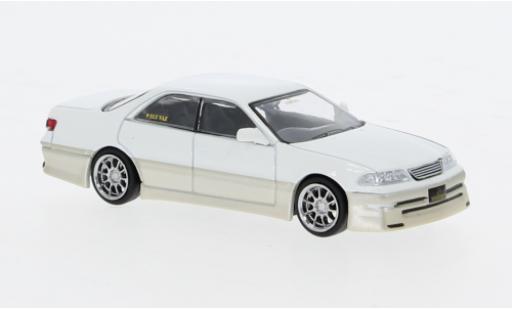 Diecast model cars Toyota Mark JZX100 II beige 1/64 Tarmac Works
