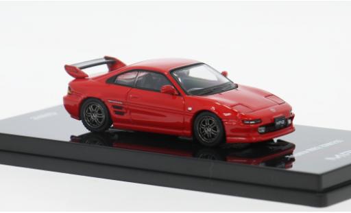 Diecast model cars Toyota MR2 SW20 2 red 1/64 INNO64