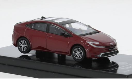 Diecast model cars Toyota Prius Base red 1/64 Para64