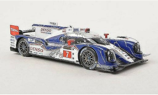 Toyota TS030 Base 1/43 Spark Hybrid No.7 Denso 24h Le Mans 2013 /A.Wurz diecast model cars