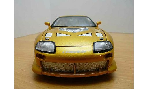 Toyota Supra Fast & Furious 1/18 Ertl and 2 diecast model cars