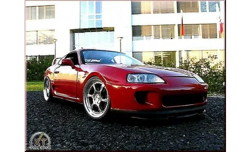 Toyota Supra Base 1/18 Kyosho red jantes 8j x 18 aluminum hmc diecast model cars