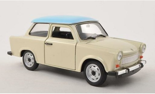 Trabant 601 Base 1/24 Welly beige/blue diecast model cars