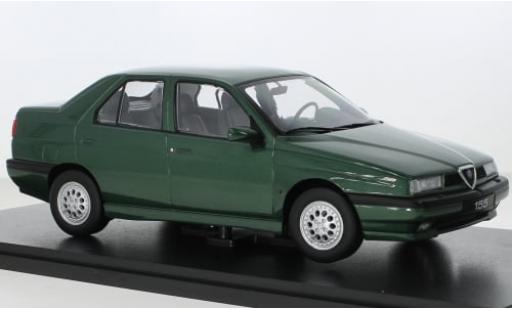 Diecast model cars Alfa Romeo 155 berlina metallise green 1996 1/18 Triple 9 Collection