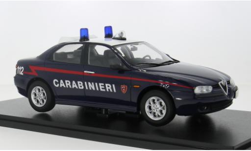 Diecast model cars Alfa Romeo 156 polizia 1998 Carabinieri 1/18 Triple 9 Collection