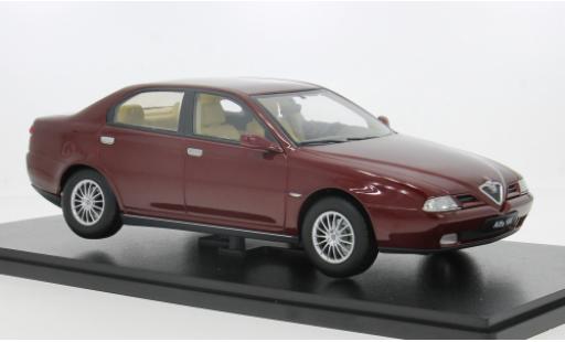 Diecast model cars Alfa Romeo 166 berlina red 1999 1/18 Triple 9 Collection