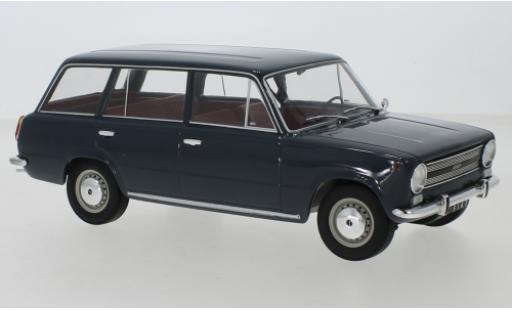 Diecast model cars Fiat 124 Familiare grey 1972 1/18 Triple 9 Collection