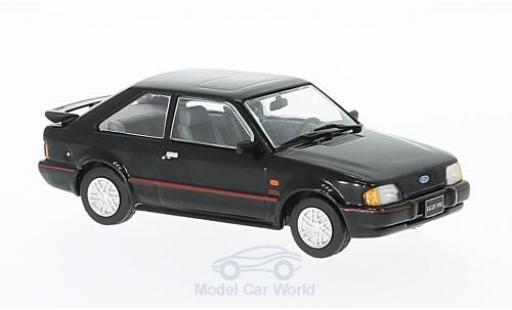 Diecast model cars Ford Escort XR3i black 1990 1/43 Triple 9 Collection