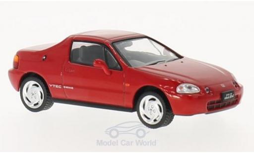 Diecast model cars Honda CR-X Del Sol Delsol red RHD 1992 1/43 Triple 9 Collection