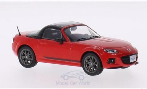 Diecast model cars Mazda MX-5 PRHT -5 red/black 2013 with closedem roof 1/43 Triple 9 Collection