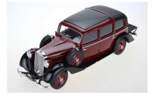 Diecast model cars Mercedes 260 Base D (W138) Pullman Landaulet red/black 1936 ferm&Atilde;&copy; hood 1/18 Triple 9 Collection