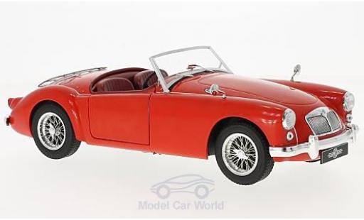 Diecast model cars MG A Base MKI 1500 red RHD 1957 1/18 Triple 9 Collection