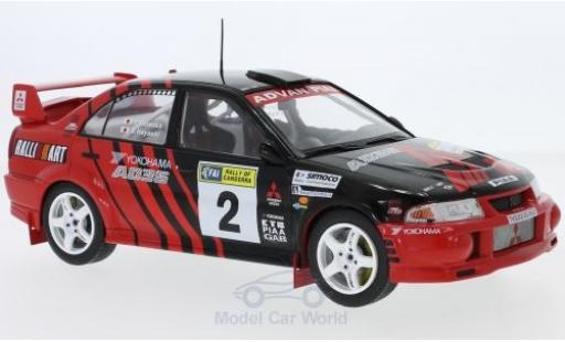 Diecast model cars Mitsubishi Lancer Evolution VI Evo No.2 Rally Canberra 1999 Y.Kataoka/S.Hayashi 1/18 Triple 9 Collection