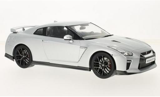 Diecast model cars Nissan Skyline R35 GT-R grey 2017 Diecast Sealed Body Series 1/18 Triple 9 Collection