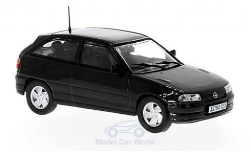 Diecast model cars Opel Astra GSi metallic black 1/43 Triple 9 Collection