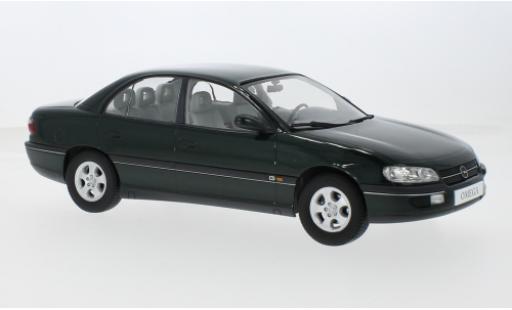 Diecast model cars Opel Omega B Base B metallise green 1996 1/18 Triple 9 Collection