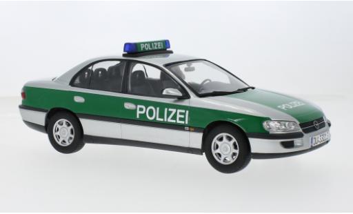 Diecast model cars Opel Omega B Base B Police (D) 1996 1/18 Triple 9 Collection