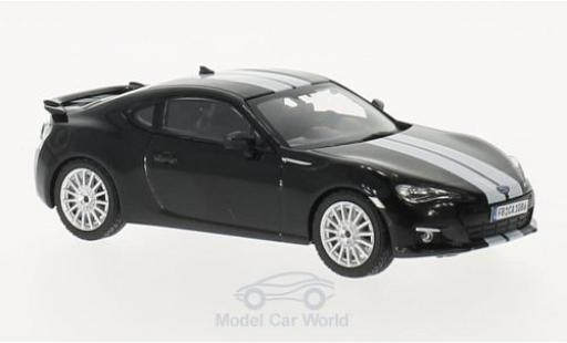Diecast model cars Subaru BRZ Base black/white 2014 1/43 Triple 9 Collection