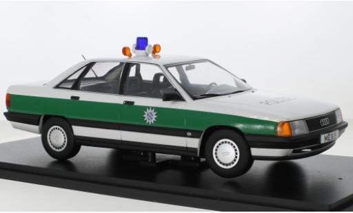 Diecast model cars Audi 100 police (C3) 1989 1/18 Triple 9 Collection