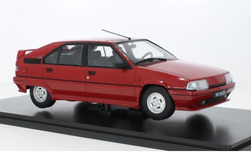 Diecast model cars Citroen BX GTI red 1990 1/18 Triple 9 Collection