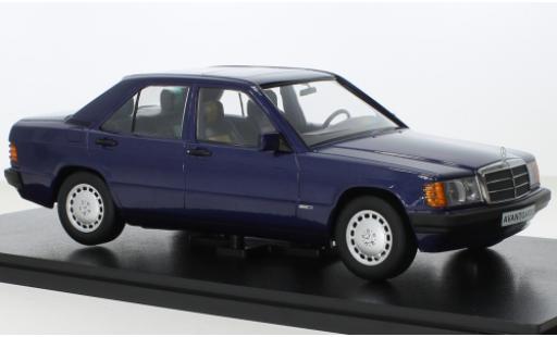 Diecast model cars Mercedes 190 Base E (W201) 2.3 Avantgarde Azzurro metallise blue 1993 1/18 Triple 9 Collection