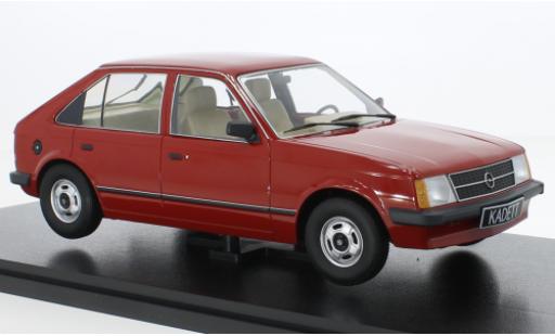 Diecast model cars Opel Kadett D Base D red 1/18 Triple 9 Collection