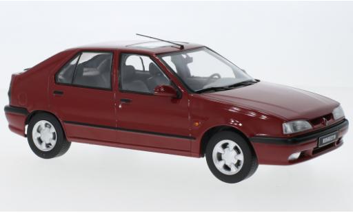 Diecast model cars Renault 19 Base red 94 1/18 Triple 9 Collection