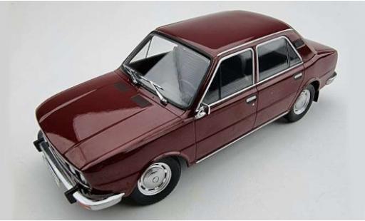 Diecast model cars Skoda 120 LS red 1979 1/18 Triple 9 Collection
