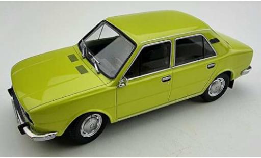 Diecast model cars Skoda 120 LS yellow 1979 1/18 Triple 9 Collection