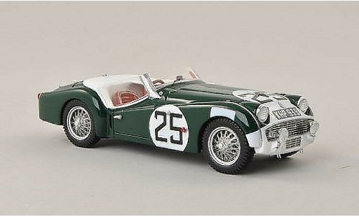 Triumph TR3 S 1/43 Spark No.25 24h Le Mans 1959 /D.Stoop diecast model cars