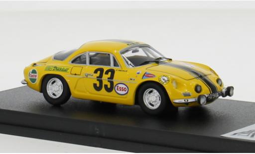 Diecast model cars Alpine A110 rallye 1968 #33 1/43 Trofeu
