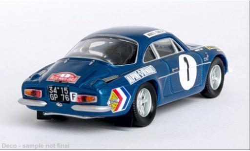 Diecast model cars Alpine A110 rallye Rally Monte Carlo 1970 #1 1/43 Trofeu
