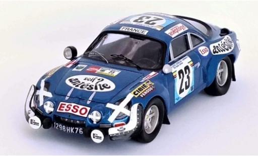 Diecast model cars Alpine A110 rallye Renault No.23 Antesite Rally WM Safari Rally 1975 B.Neyret/J.Terramorsi 1/43 Trofeu